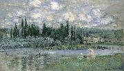 View of Vetheuil sur Seine, Claude Monet